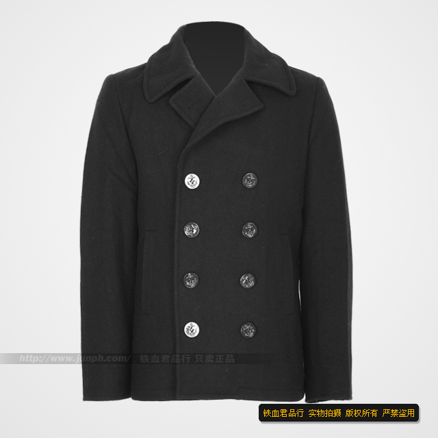 阿尔法ALPHA Pea Coat美国呢大衣