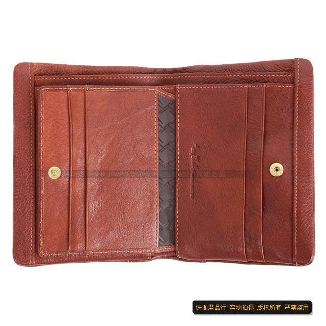 TONY PEROTTI 通派 荔枝纹中型长夹 头层牛皮